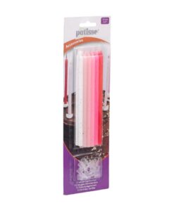Alternative view of Patisse Verjaardagskaarsjes 14 cm 12 Stuks Roze