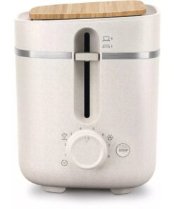 Alternative view of Philips HD2640/10 Eco Conscious Edition Broodrooster Wit/Hout