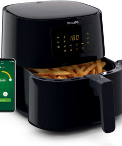 Alternative view of Philips HD9280/70 Airfryer XL 6.2L 2000W Zwart/Zilver