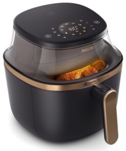 Alternative view of Philips NA342/00 3000 Series Airfryer 7.2L 2000W Zwart/Goud
