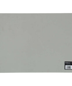 Placemat Lederlook Light Grey 45x33 Cm