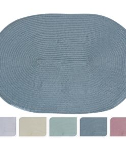 Placemat Ovaal 44X29 Cm 5 Verschillende Kleuren