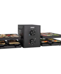 Alternative view of Princess 162660 Raclette Purify 8 Personen Zwart