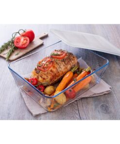 Alternative view of Pyrex Cook and Freeze Glazen Vershoudschaal met Deksel 1.5L