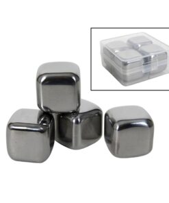 RVS IJsblokjes 4 Stuks