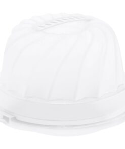 Rotho Fresh Cakedoos Tulband 30.5 cm Wit/Transparant