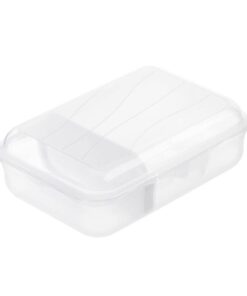 Rotho Fun Lunchbox met Verdeelschotje 0.9L Transparant