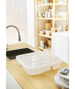 Alternative view of Rotho Geometric Afdruiprek Transparant