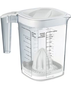 Rotho Loft Multipurpose Maatbeker 1.5L + Citruspers Wit/Transparant