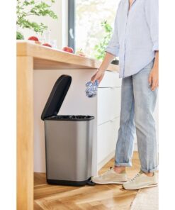 Alternative view of Rotho Ribo Pedaalemmer 35L Zilver/Metallic/Antraciet