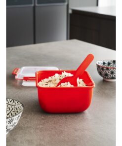 Alternative view of Rotho Rijstkoker 2.5L Rood