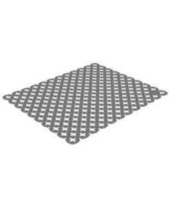 Rotho Space Wonder Gootsteenmat 40x33.3x0.4 cm Antraciet