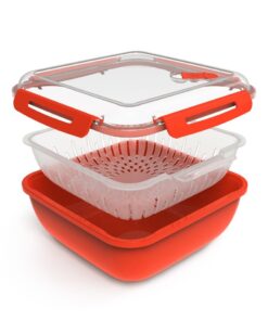 Alternative view of Rotho Steamer 1.7L Rood