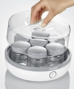 Alternative view of Severin JG3518 Yoghurtmaker 7 Serveerglazen
