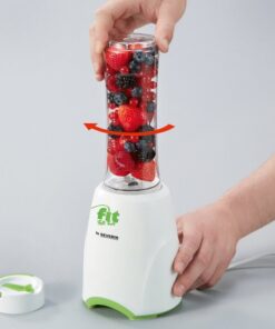 Alternative view of Severin SM3735 Smoothie Mix and Go Blender Wit/Groen