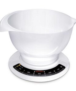 Soehnle 65054 Culina Pro Analoge Keukenweegschaal met Mengkom 2.5L Wit