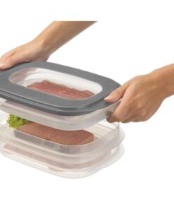 Alternative view of Sunware Home Vleeswarendoos 3-Laags Grijs/Transparant