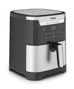 Tefal EY801D XXL 2in1 Heteluchtfriteuse 6.5L 1650W Zwart/RVS