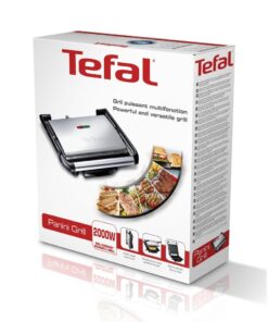 Alternative view of Tefal GC241D Multifunctionele Panini Grill 2000W Zwart/RVS