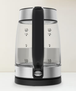 Alternative view of Tefal KI6058 Glazen Waterkoker 1.7L 2200W Zwart/RVS