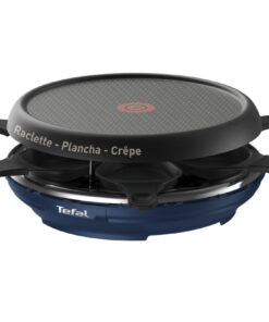 Tefal RE12A4 Gourmetstel met 6 Pannentjes 31x13 cm 850W Zwart/Blauw