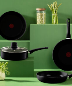 Alternative view of Tefal Renew Black Wokpan 28 cm Zwart