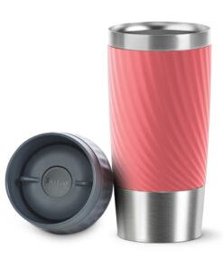 Tefal Travel Mug Easytwist Isoleerbeker 0.36L Koraalrood
