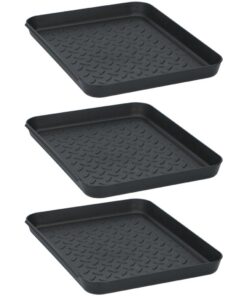 Alternative view of Tom Multifunctionele Bakken 35x27.5x3 cm 3 Stuks Zwart