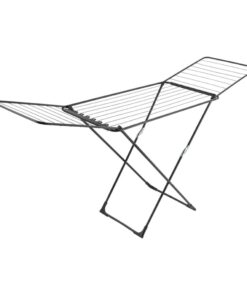 Tomado Fuji Droogrek 20 m Lijn 107x55x103 cm Zwart