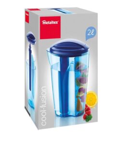 Alternative view of Tomado Metaltex Drankinfuser Karaf Blauw