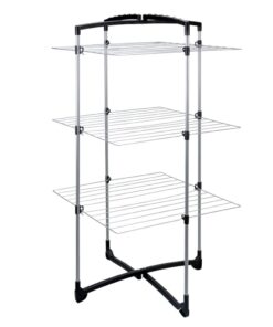 Tomado Metaltex Droogtoren Fortino 3 25M 69x64x134 cm Zilver