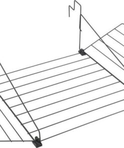 Tomado Metaltex Hangdroogrek Tilburg 12M Mat Zwart