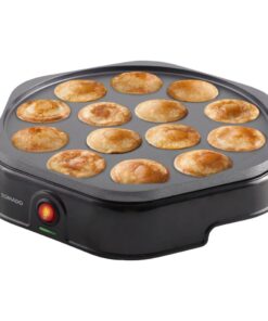 Alternative view of Tomado TTP1400B Elektrische Poffertjesmaker Zwart