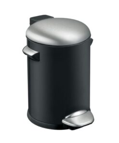 Vepa Bins Belle Deluxe Pedaalemmer 3L Zwart/Zilver