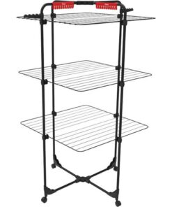 Alternative view of Vileda Mixer 3 Ultimate Droogtoren 30 m Drooglengte + Wieltjes Zwart