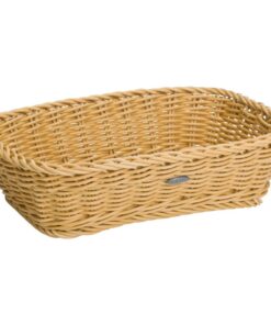 Westmark Broodmand Rieten Look Rechthoek 31x21x9 cm Beige/Kunststof