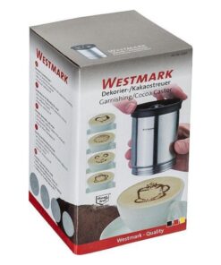 Westmark Cacaostrooier + Sjablonen RVS